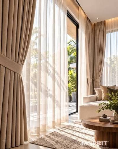 3 set curtains